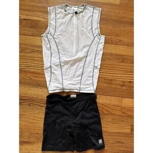 desoto lot of 2 short and jersey triatlon mens M C20